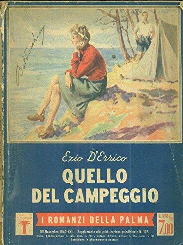 Quello del campeggio - Ezio D'Errico - copertina