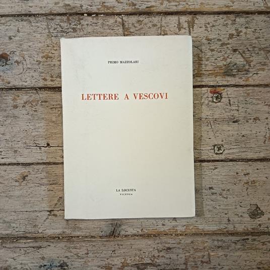 Lettere a vescovi - Primo Mazzolari - copertina