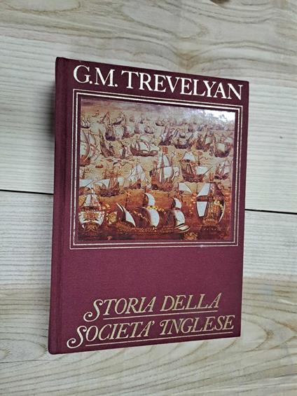 Storia della società inglese - George M. Trevelyan - copertina