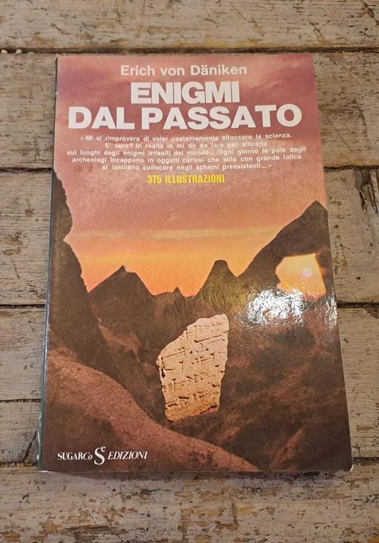 Enigmi dal passato - Erich von Däniken - copertina