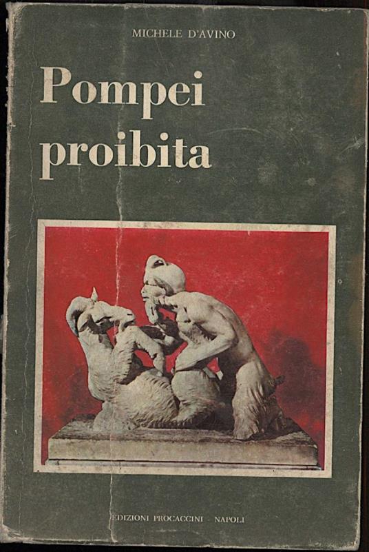Pompei Proibita - Michele D'Avino - copertina
