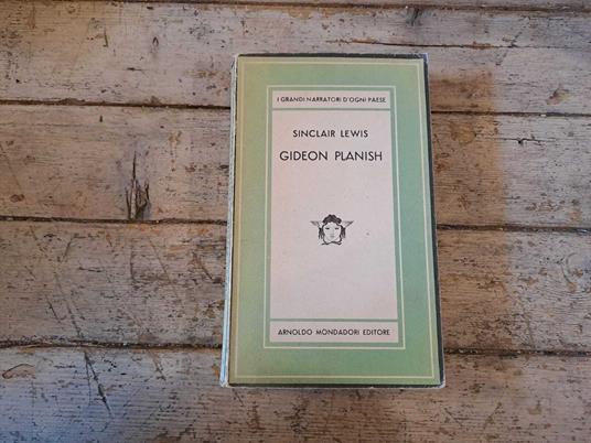 Gideon Planish - Sinclair Lewis - copertina