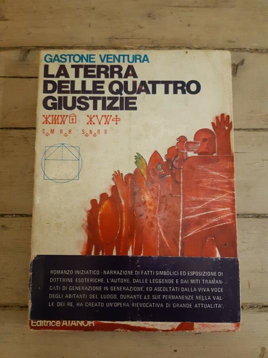 La terra delle quattro giustizie - Gastone Ventura - copertina