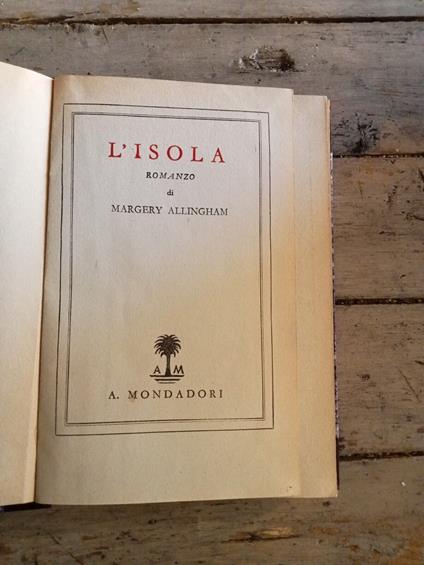 L' isola - Margery Allingham - copertina