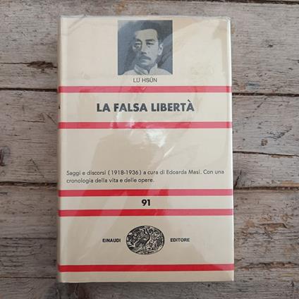 La falsa libertà - Hsun Lu - copertina