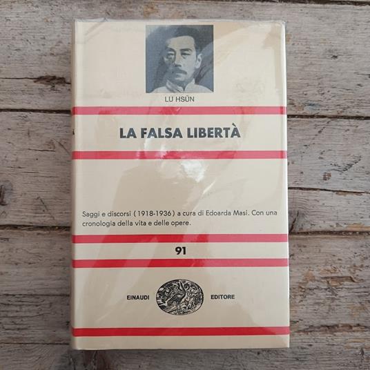 La falsa libertà - Hsun Lu - copertina