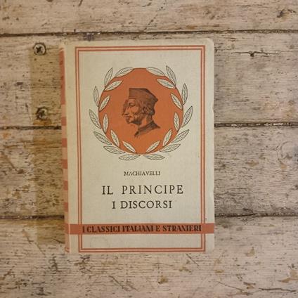 Il Principe - Discorsi - Niccolò Machiavelli - copertina