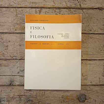 Fisica e filosofia - copertina