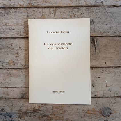 La costruzione del freddo - Lucetta Frisa - copertina