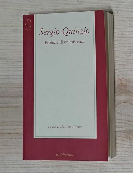 Profezie di un'esistenza - Sergio Quinzio - copertina