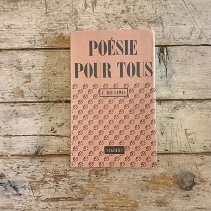 Poésie pour tous - Cecil Day Lewis - copertina