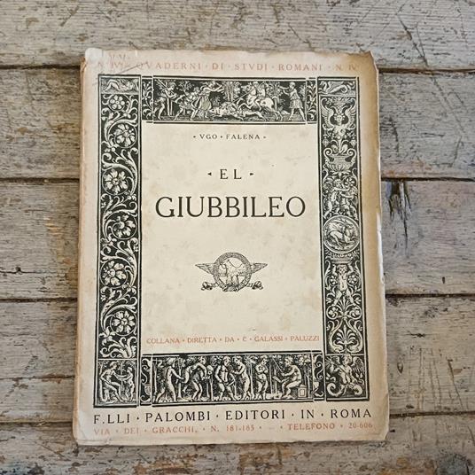 El giubbileo - Ugo Falena - copertina