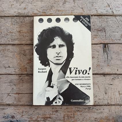 Vivo! Jim Morrison - Jacques Rochard - copertina