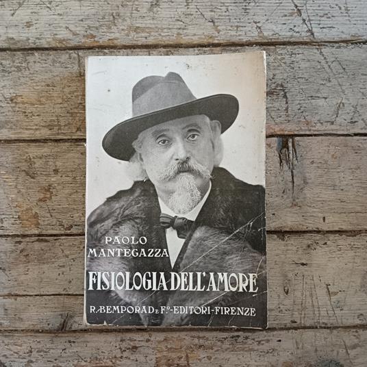 Fisiologia dell'amore - Paolo Mantegazza - copertina