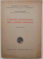 I principii costituzionali della libertà personale