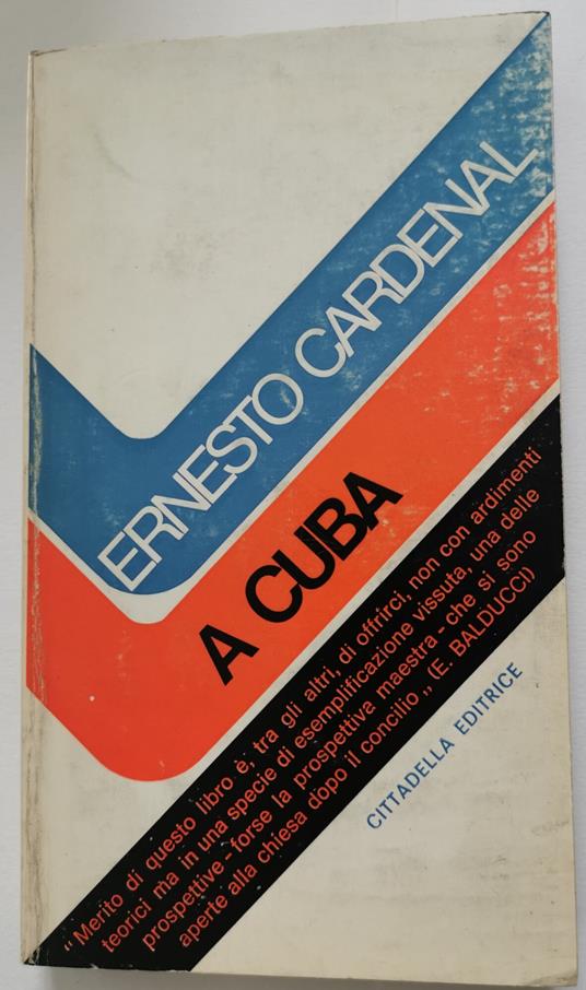 A Cuba - Ernesto Cardenal - copertina