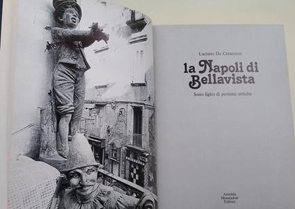 La Napoli di Bellavista- Sono figlio di persone antiche - Luciano De Crescenzo - copertina