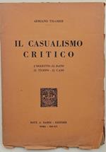 Il casualismo critico