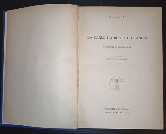 Da Carlo I a Roberto di Angiò- ricerche e documenti - copertina