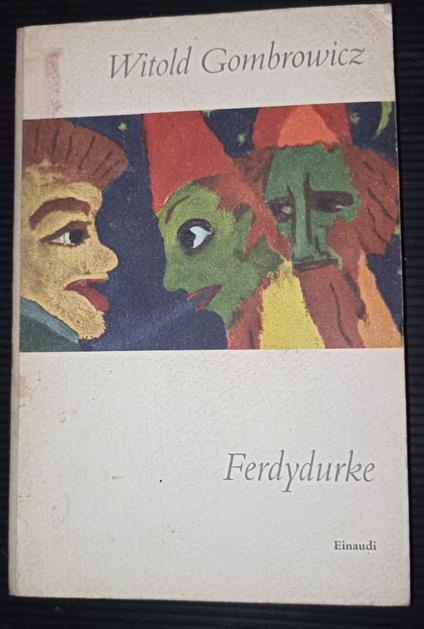 Ferdydurke - Witold Gombrowicz - copertina