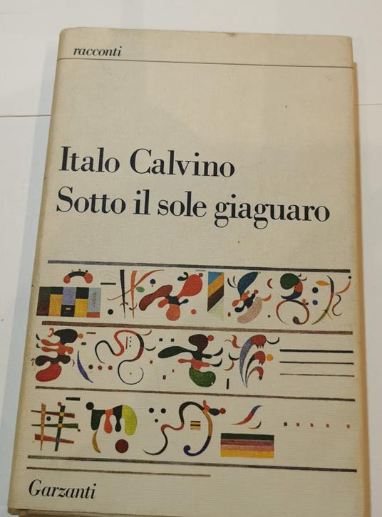 Sotto il sole giaguaro - Italo Calvino - copertina