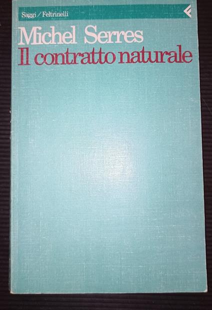 Il contratto naturale - Michel Serres - copertina