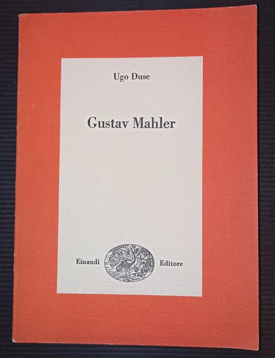 Gustav Mahler - Ugo Duse - copertina