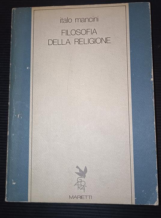 Filosofia della religione - Italo Mancini - copertina