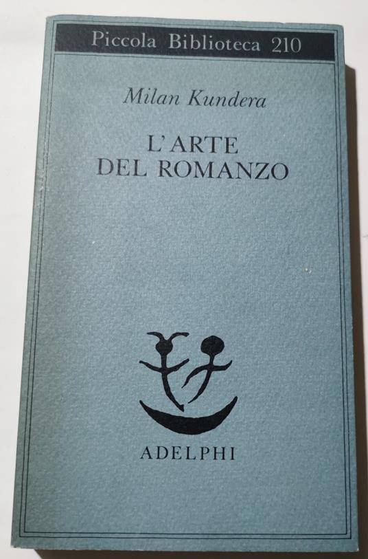 L' arte del romanzo - Milan Kundera - copertina