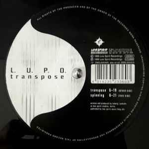 Transpose - Vinile LP di L.U.P.O.