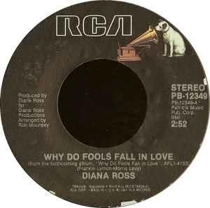 Why Do Fools Fall In Love - Vinile 7'' di Diana Ross