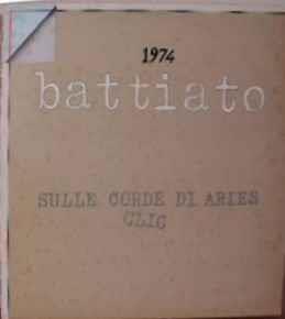 1974 Sulle Corde Di Aries / Clic - Vinile LP di Franco Battiato