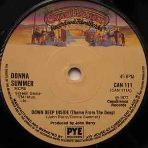 Down Deep Inside (Theme From The Deep) - Vinile 7'' di Donna Summer,John Barry
