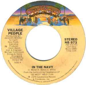 In The Navy - Vinile 7'' di Village People