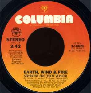 Serpentine Fire - Vinile 7'' di Earth Wind & Fire