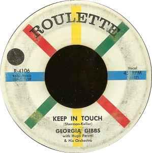 The Hula Hoop Song / Keep In Touch - Vinile 7'' di Georgia Gibbs