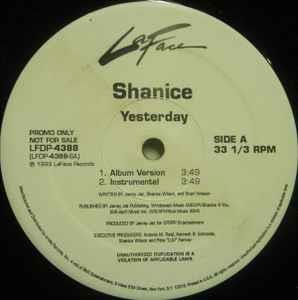 Yesterday - Vinile LP di Shanice