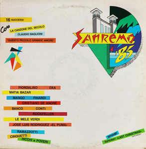 Sanremo '85 - Vinile LP