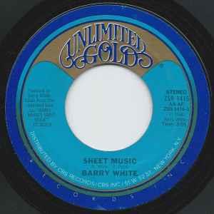 Sheet Music - Vinile 7'' di Barry White