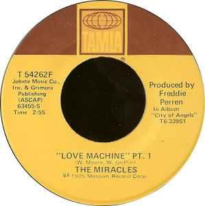 Love Machine - Vinile 7'' di Miracles