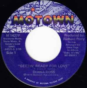 Gettin' Ready For Love - Vinile 7'' di Diana Ross