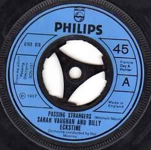 Passing Strangers - Vinile 7'' di Sarah Vaughan,Billy Eckstine