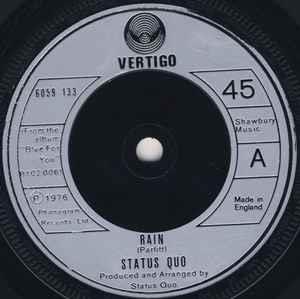 Rain - Vinile 7'' di Status Quo