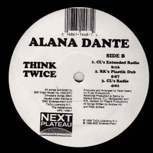 Think Twice - Vinile LP di Alana Dante