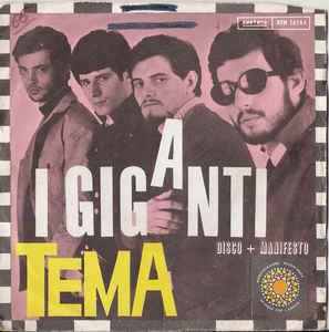 Tema - Vinile 7'' di I Giganti