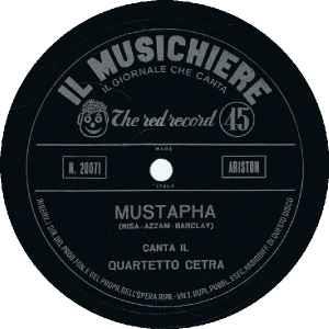 Mustapha - Vinile 7'' di Quartetto Cetra