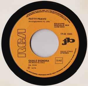 Quale Signora / Addormentata - Vinile 7'' di Patty Pravo,Panda