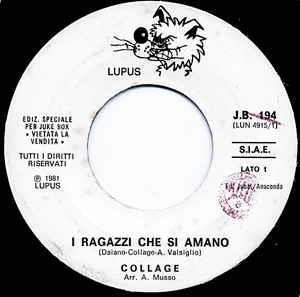 I Ragazzi Che Si Amano / Che Brutto Affare - Vinile 7'' di Collage