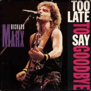 Too Late To Say Goodbye - Vinile 7'' di Richard Marx