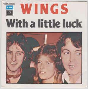 With A Little Luck - Vinile 7'' di Wings